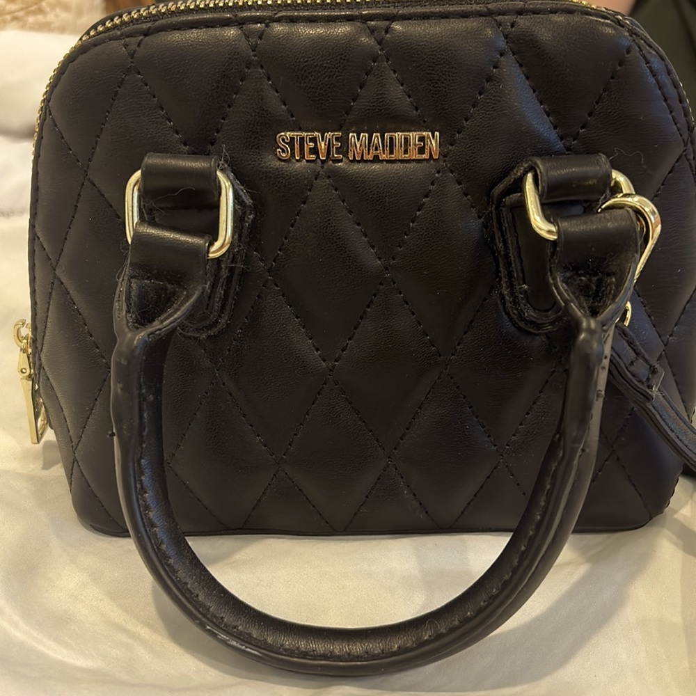 black steve madden purse!‼️